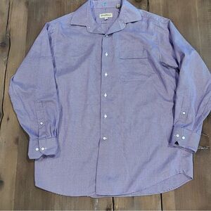 Tommy Bahama Purple Micro Check Men’s Shirt